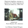 Répertoire de L'Église anglicane du Messie de Sabrevois